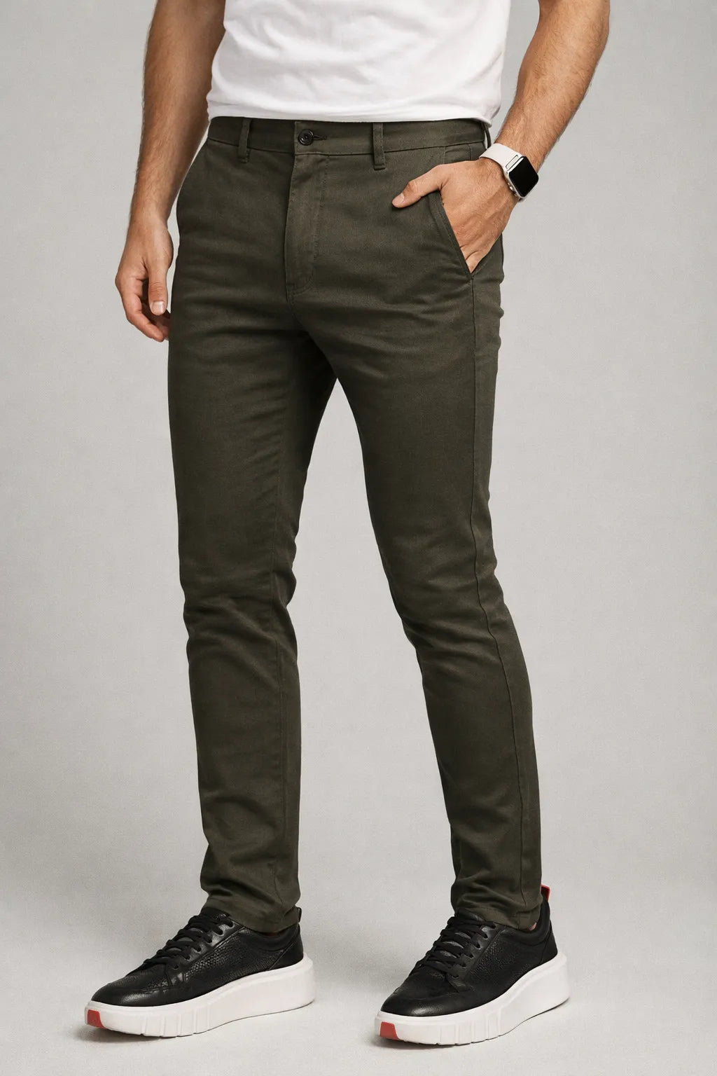 Calça Sarja Masculina com Elastano Premium